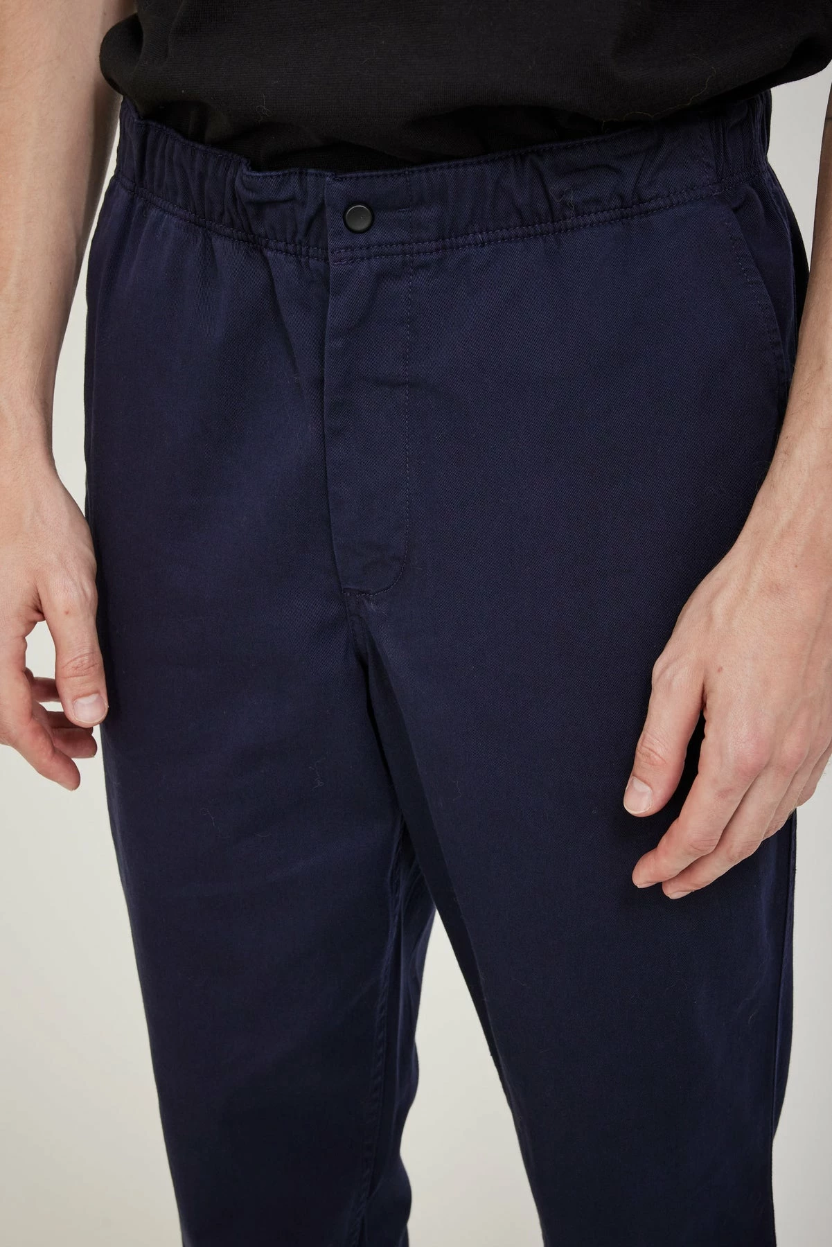 Ezra Light Stretch Pants Dark Navy - Image 5