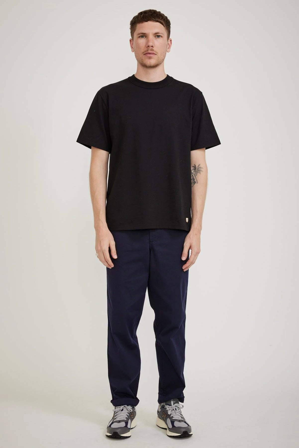 Ezra Light Stretch Pants Dark Navy - Image 2