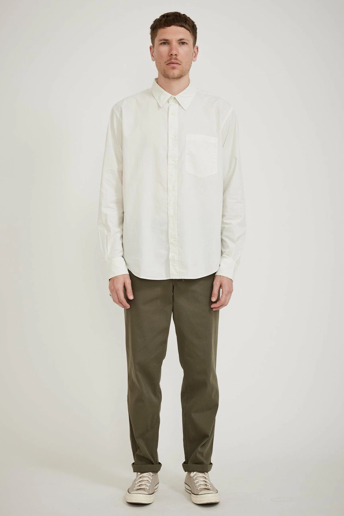 Ezra Light Stretch Pants Ivy Green - Image 2