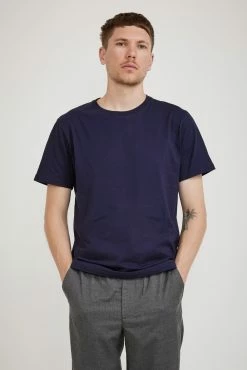 Niels Standard SS T-Shirt Dark Navy