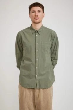 Osvald Tencel Shirt Dried Sage Green