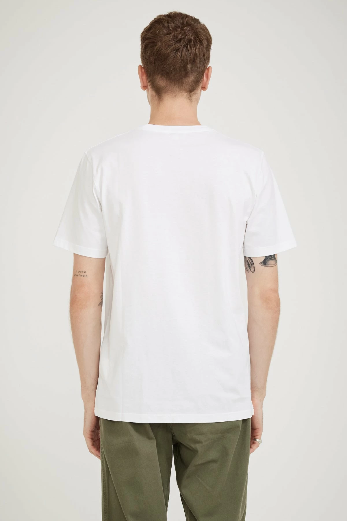 Niels Standard SS T-Shirt White - Image 4