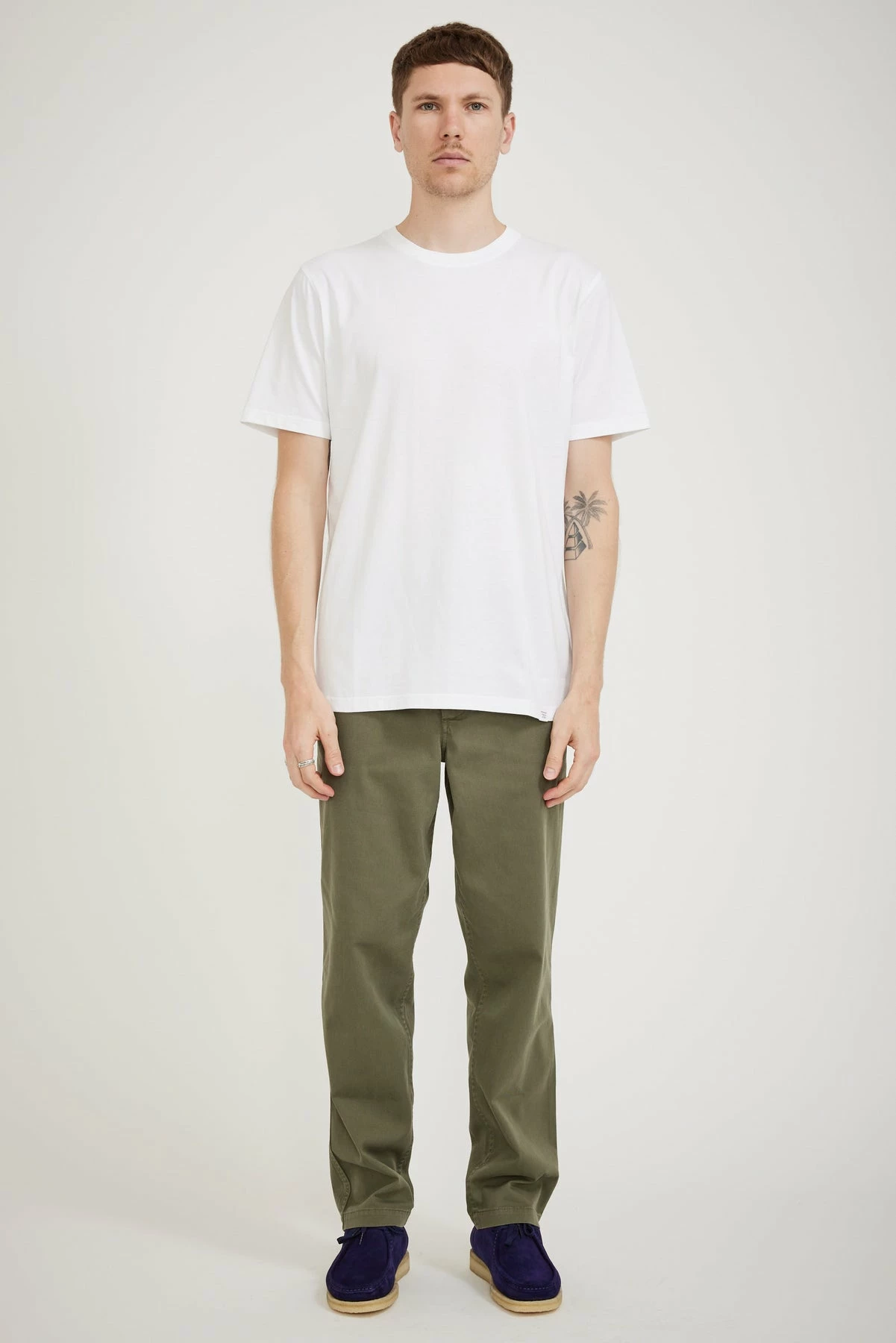 Niels Standard SS T-Shirt White - Image 2