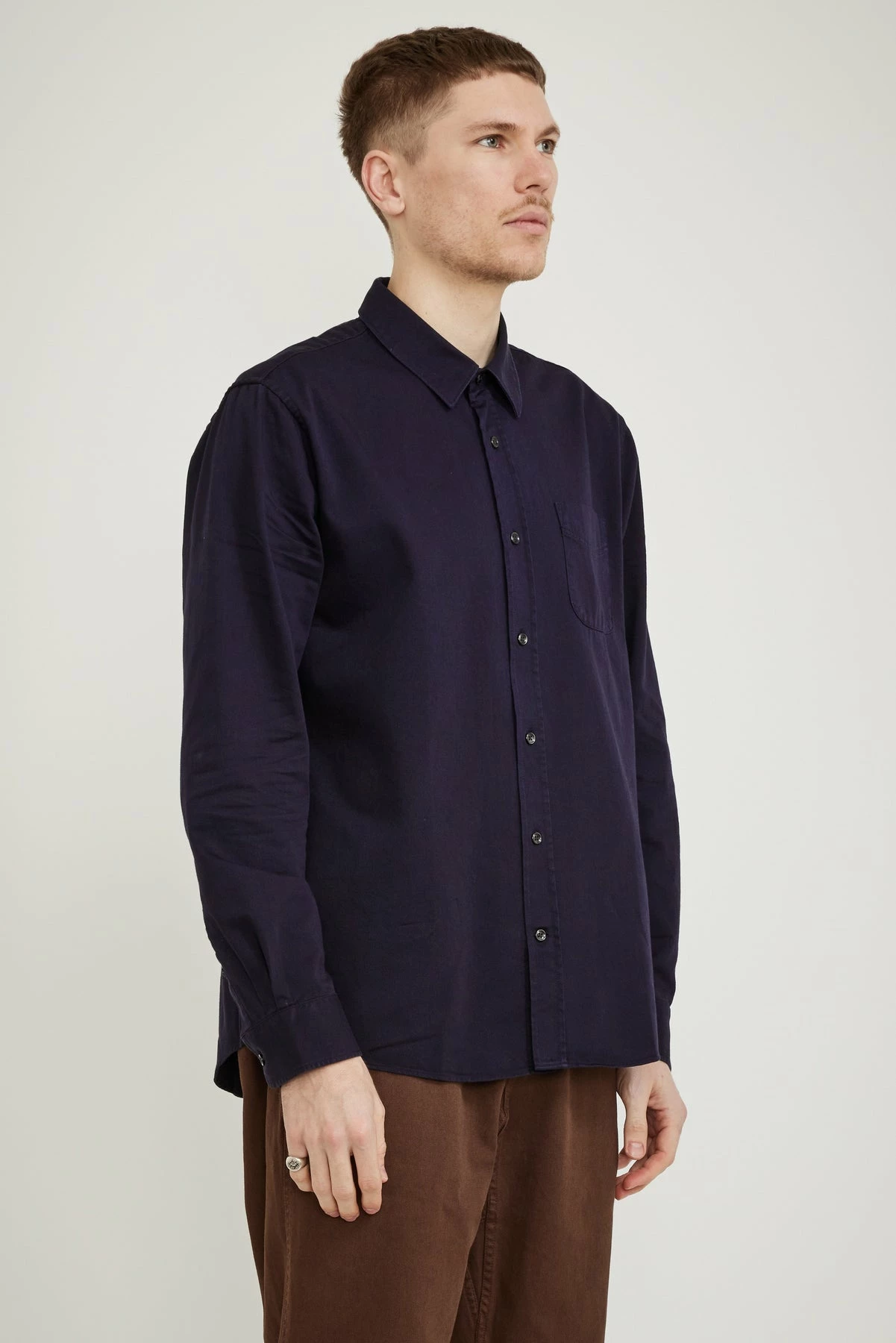 John Everyday Shirt Navy - Image 3
