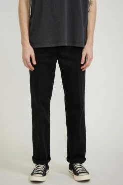 Samo Twill Pant Black