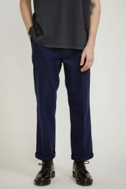 Samo Herringbone Pant Ink