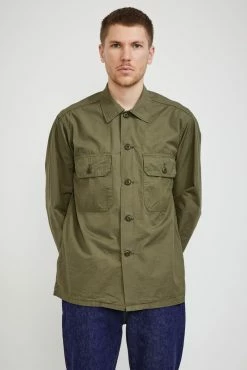 Trooper Fatigue Shirt Army Green