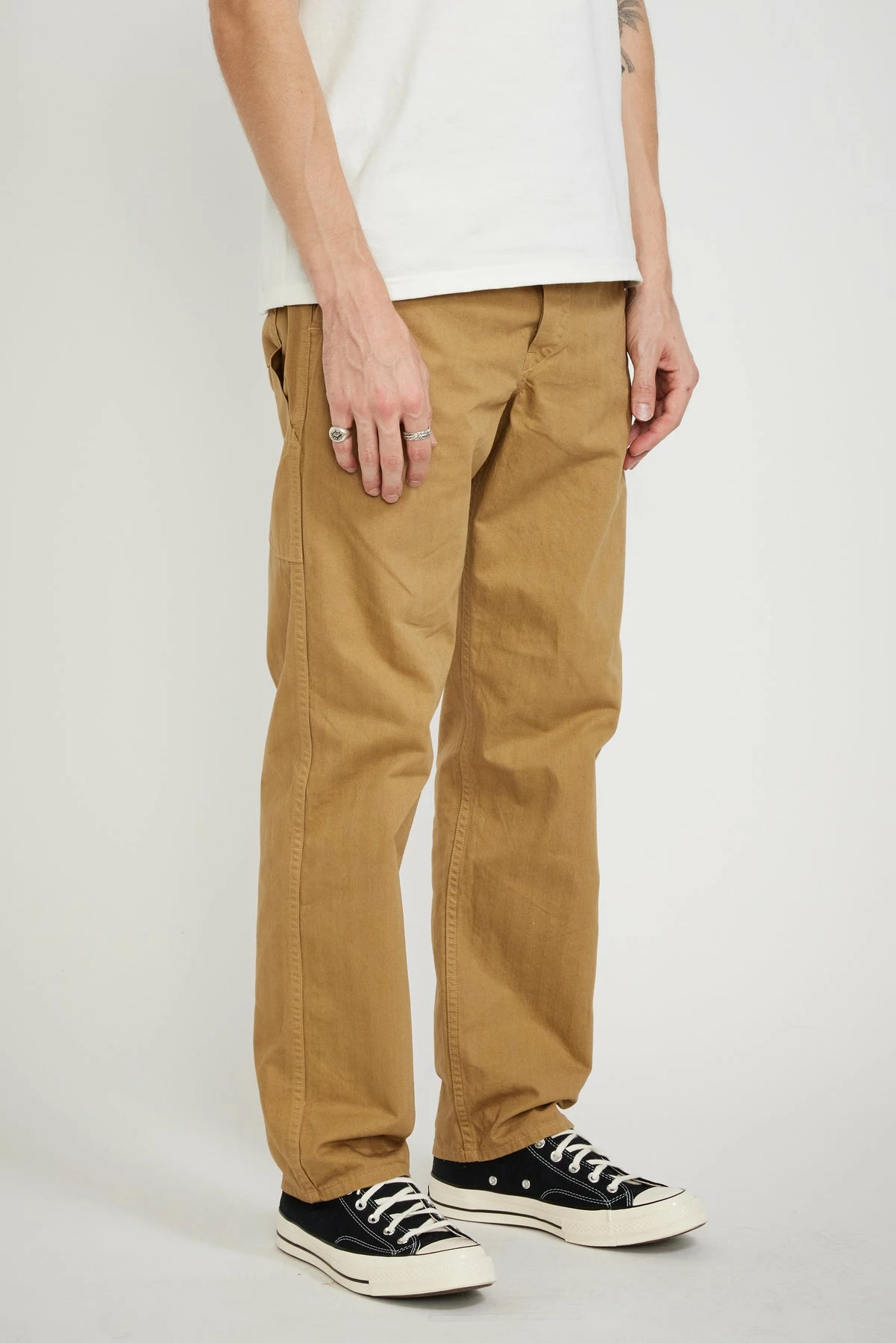 French Work Pant Khaki - Image 4