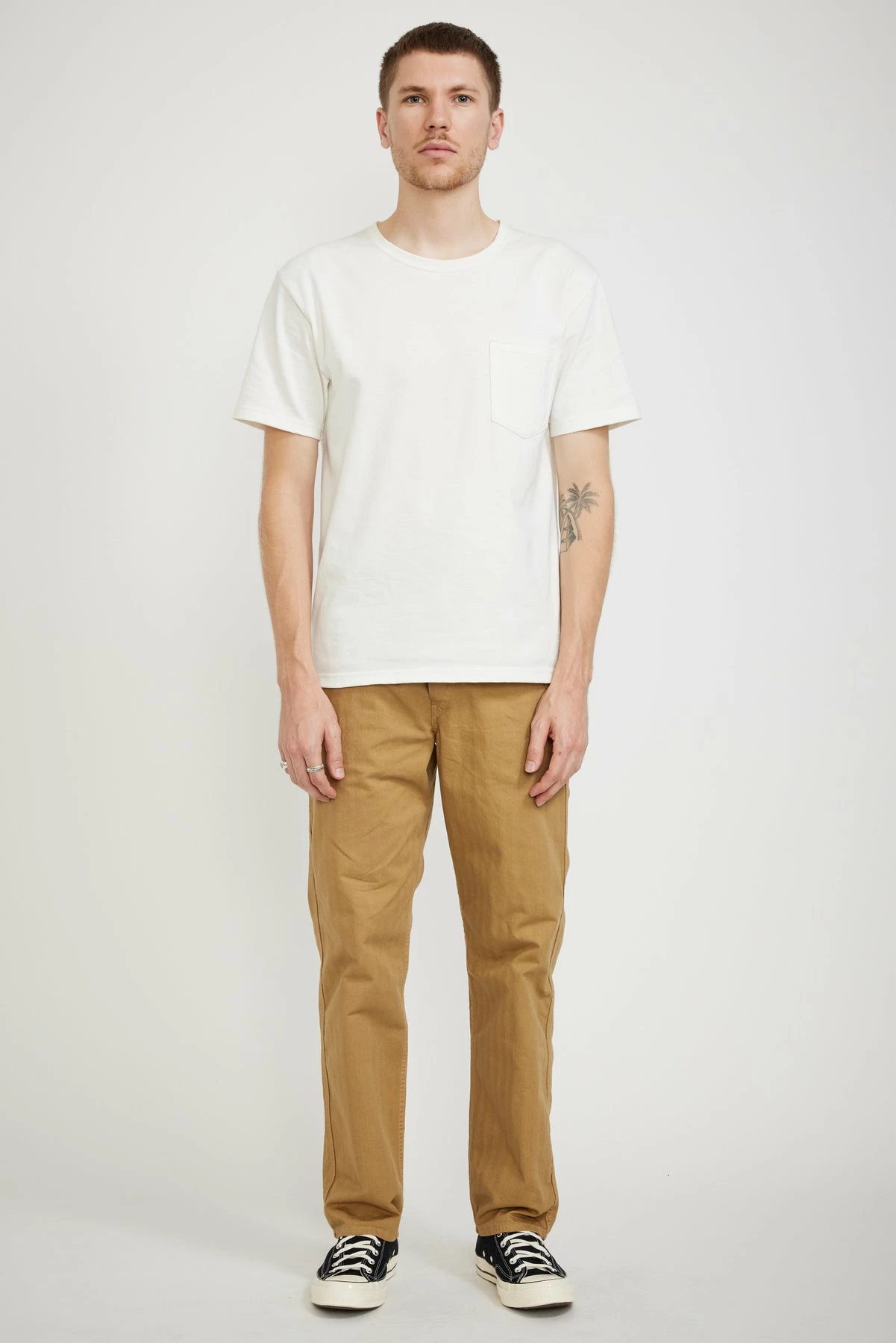 French Work Pant Khaki - Image 2