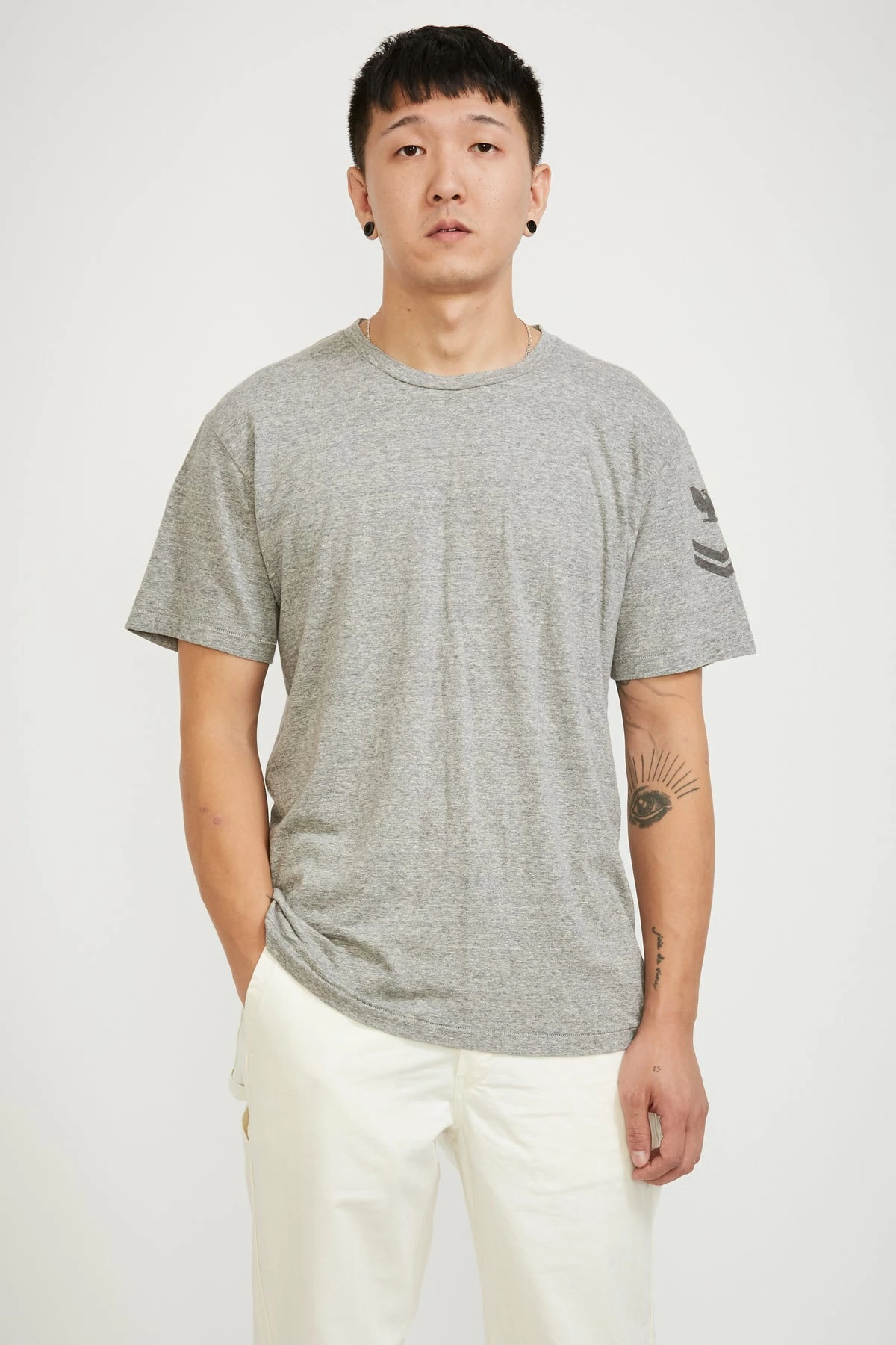 French Work Pant Ecru - Image 3