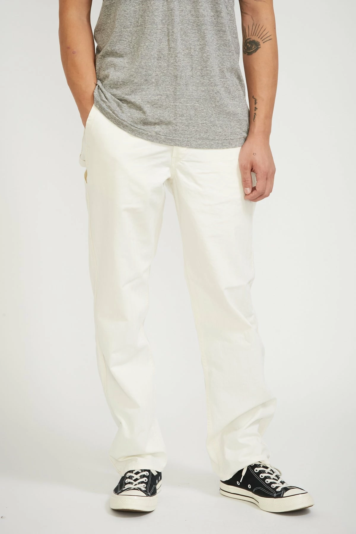 French Work Pant Ecru