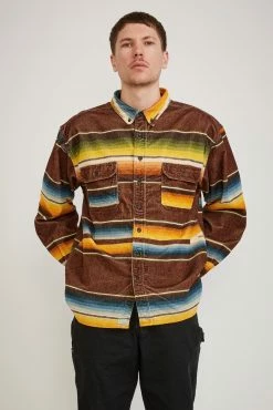 Loose Fit Rag Print Shirt