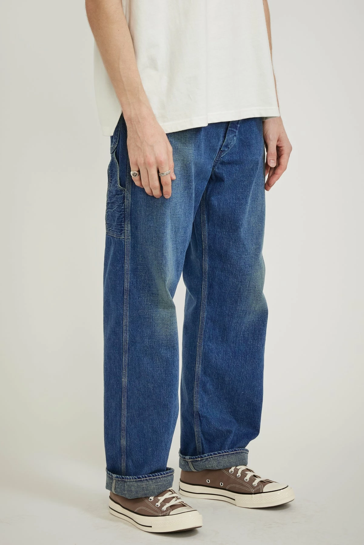 Mens Painter Pants Denim Used - Image 4