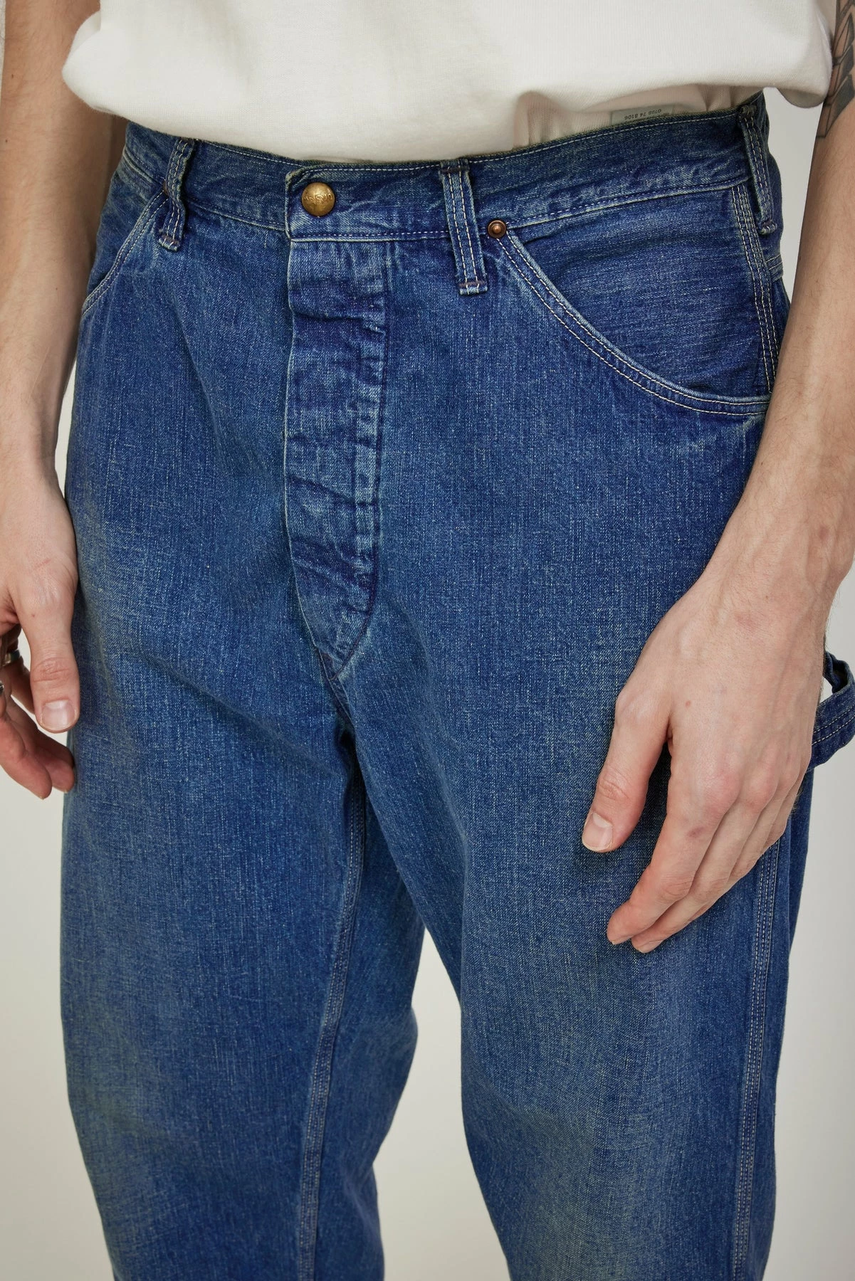 Mens Painter Pants Denim Used - Image 6