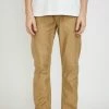 Slim Fit Fatigue Pants Khaki