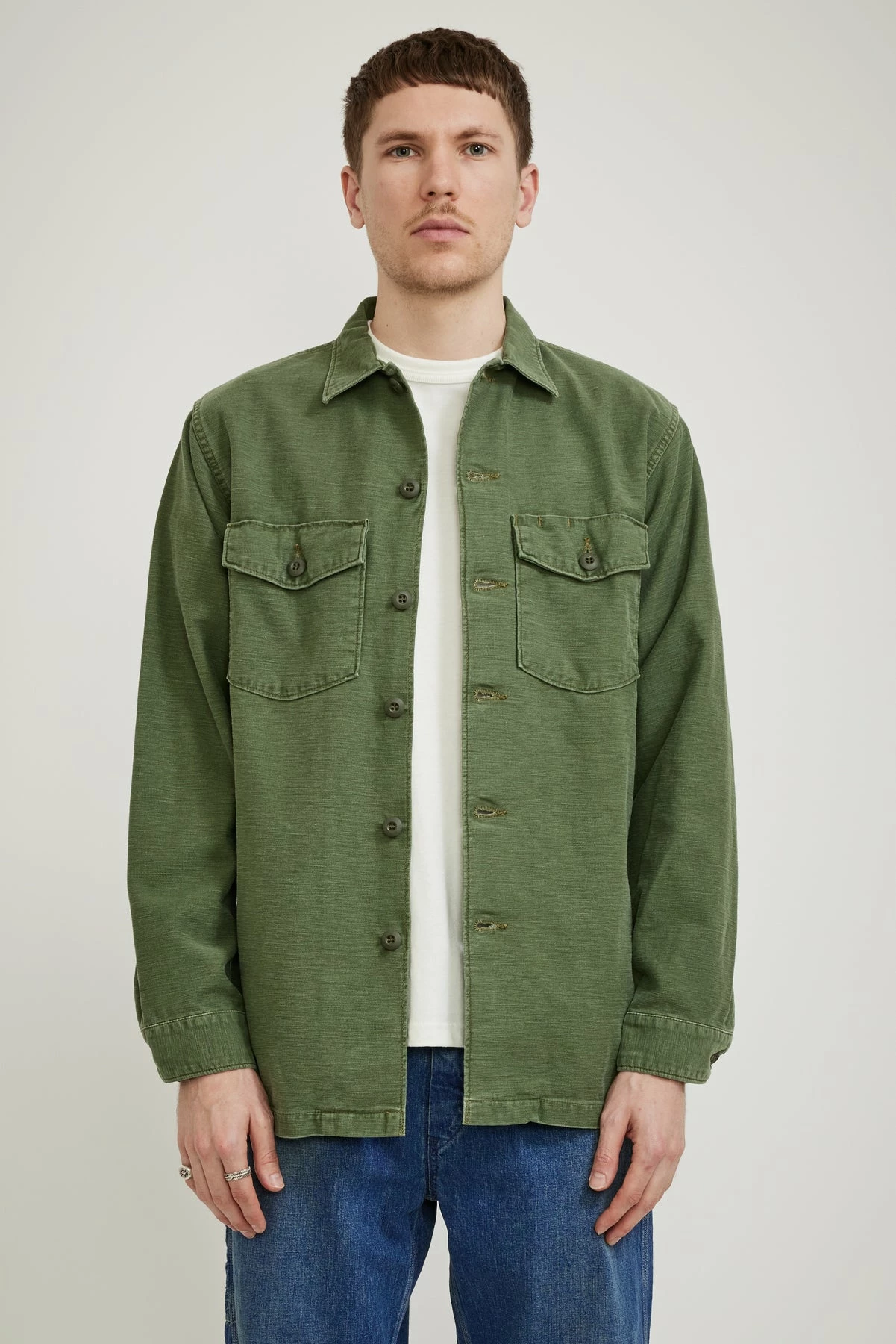 U.S Army Shirt Green Used - Image 3