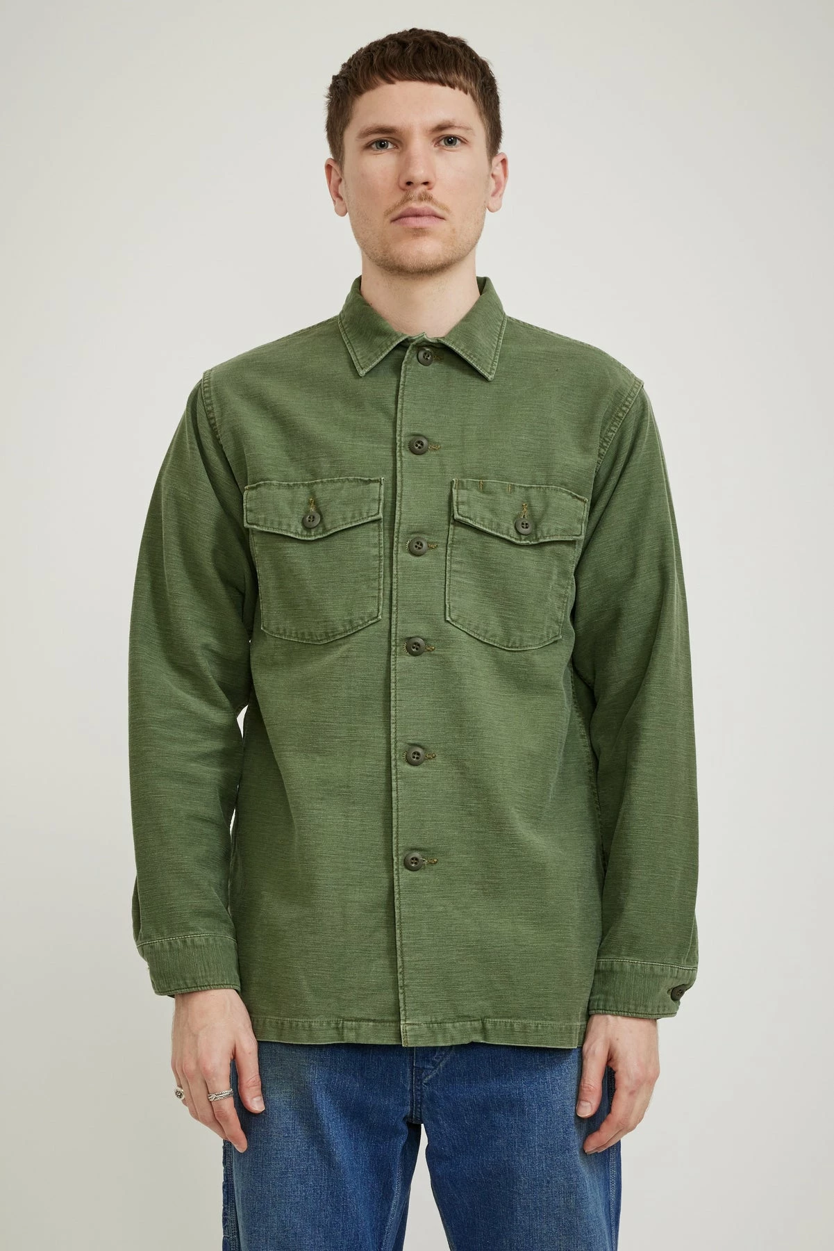 U.S Army Shirt Green Used - Image 5
