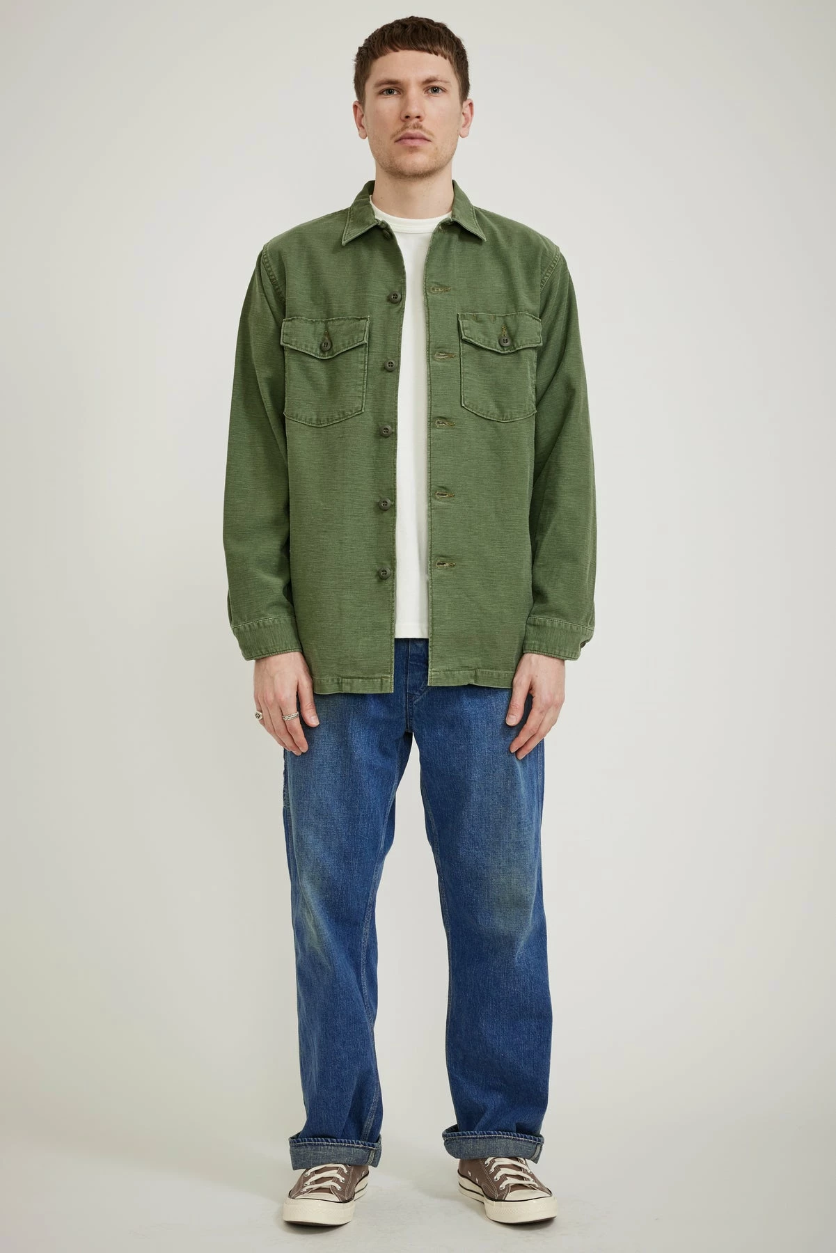 U.S Army Shirt Green Used - Image 6