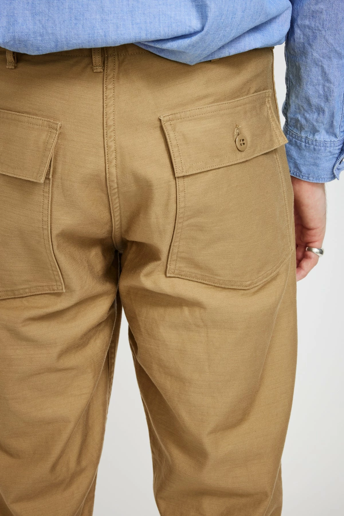U.S Army Fatigue Pants Khaki - Image 6