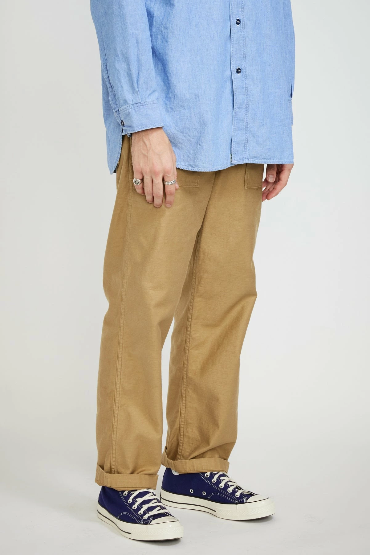 U.S Army Fatigue Pants Khaki - Image 3