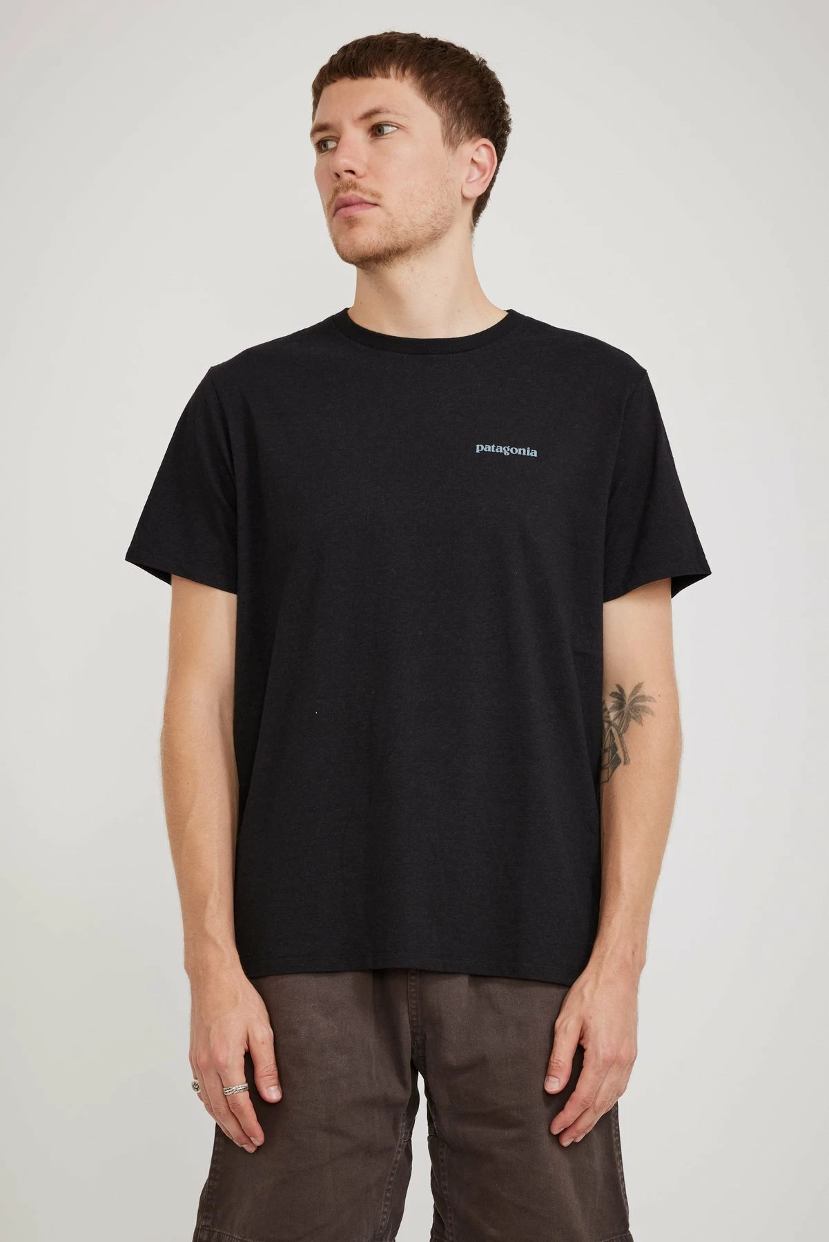 Fitz Roy Icon Responsibili-Tee Ink Black