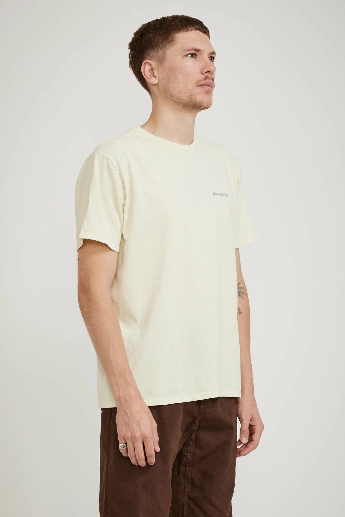 Fitz Roy Icon Responsibili-Tee Birch White - Image 3