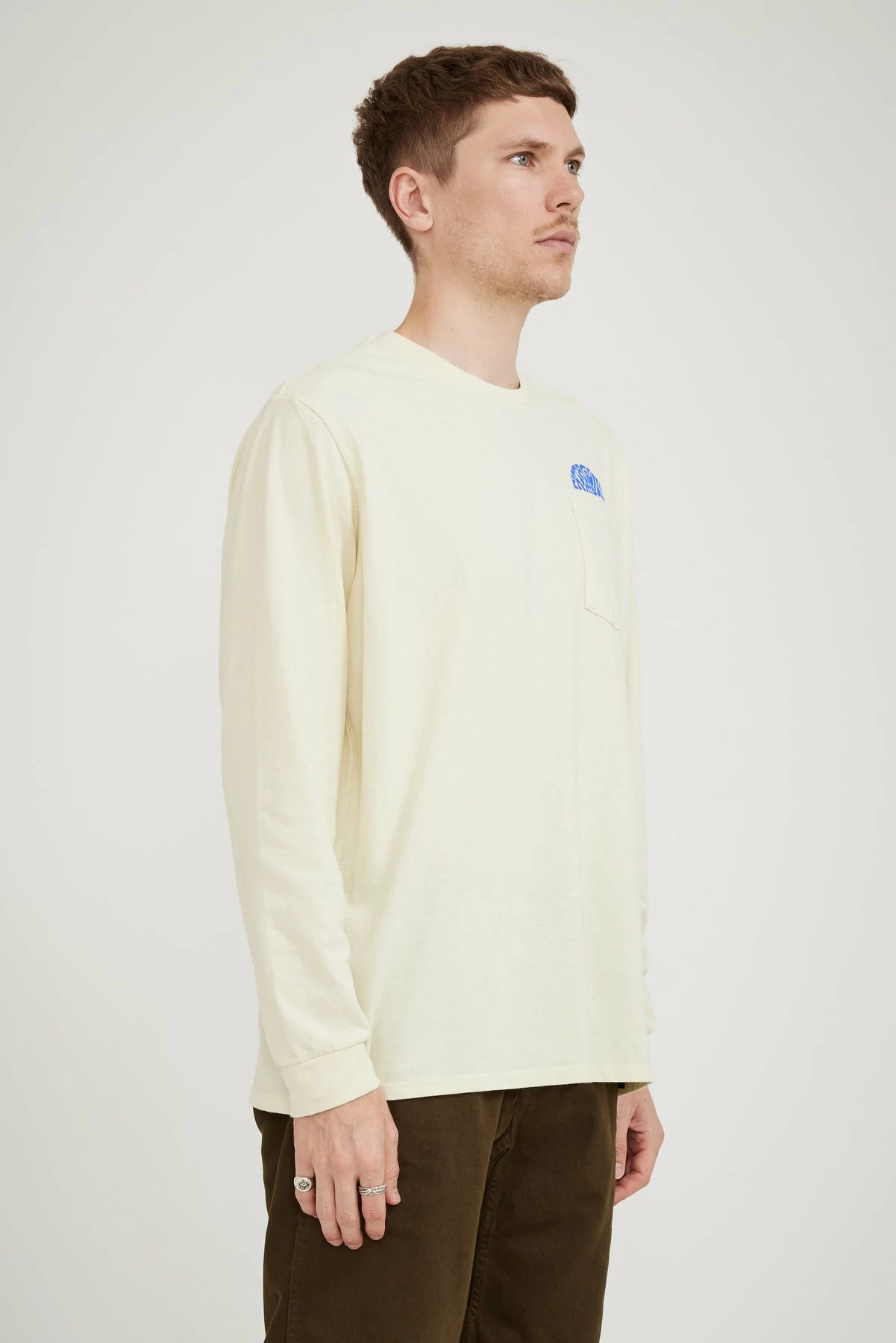 L/S Maintain Momentum Pocket Responsibili-Tee Birch White - Image 3
