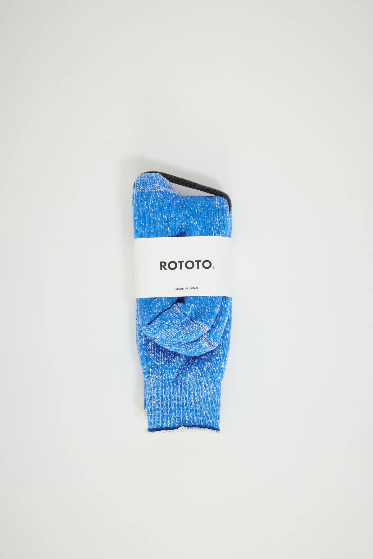 Double Face Crew Socks Blue