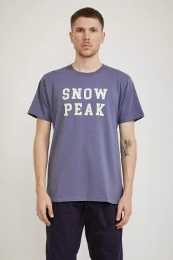 Felt Logo T-Shirt Slate Navy