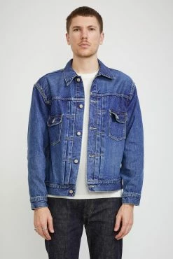 1953 Aged Model Denim Jacket 14.25oz Hard Wash