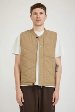 Carlton Gilet Recycled Nylon Sand