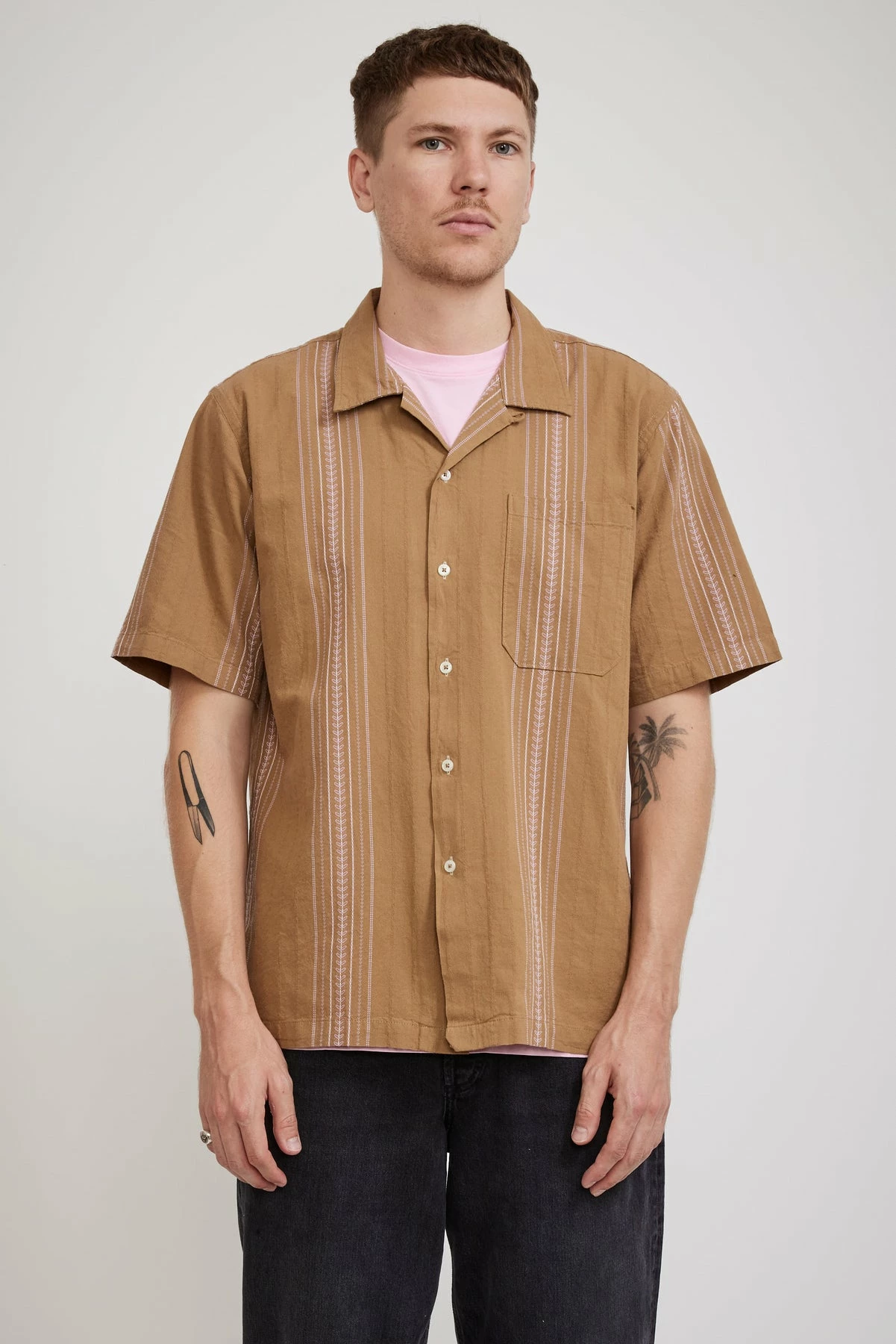 Camp Shirt Deck Cotton Sand