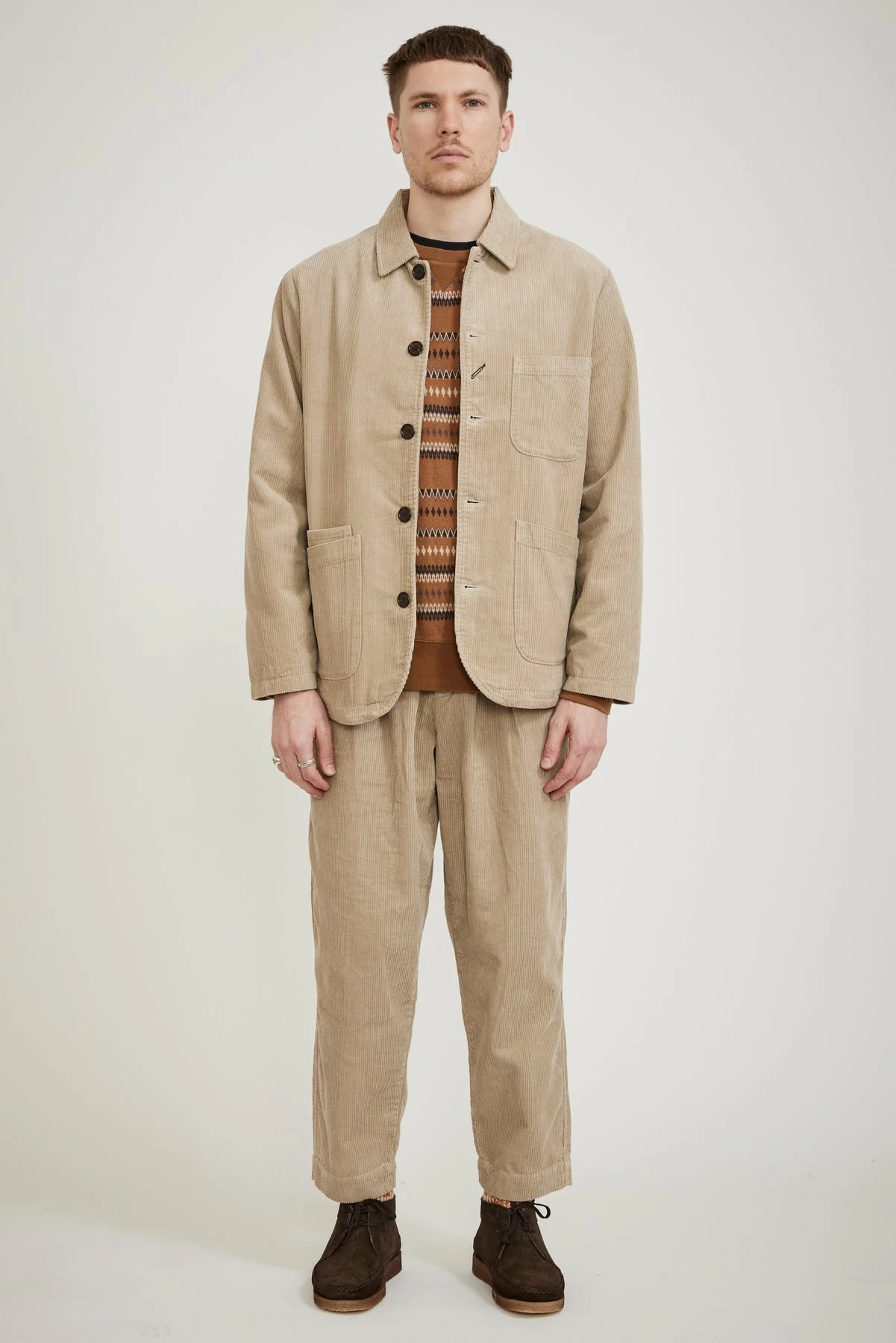 Bakers Jacket Stone Cord - Image 2