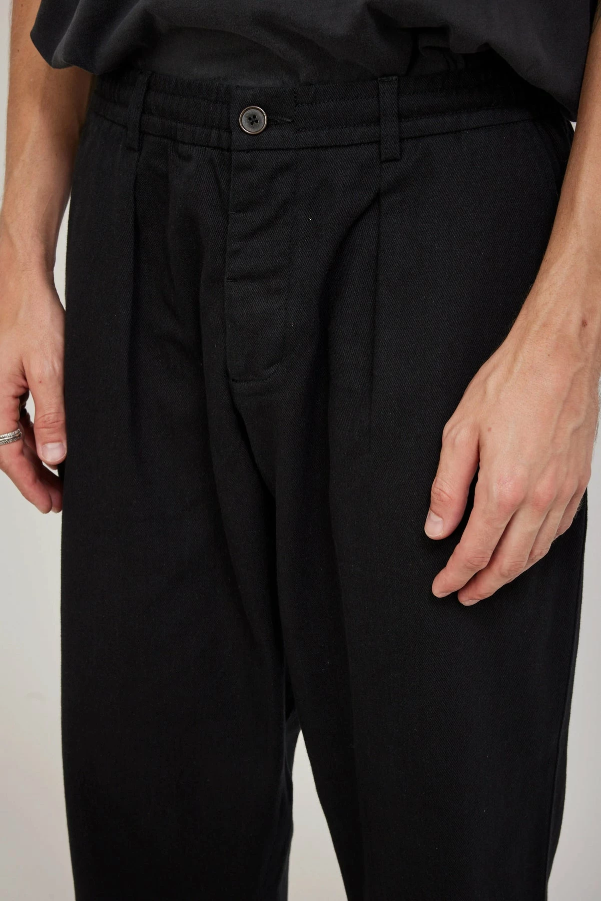 Oxford Pant Winter Twill Black - Image 5