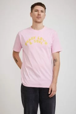 Print Tee Organic Jersey Pink