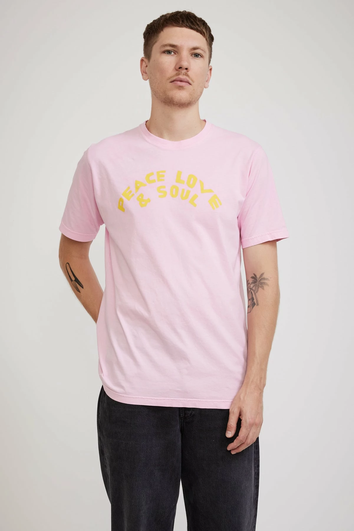 Print Tee Organic Jersey Pink