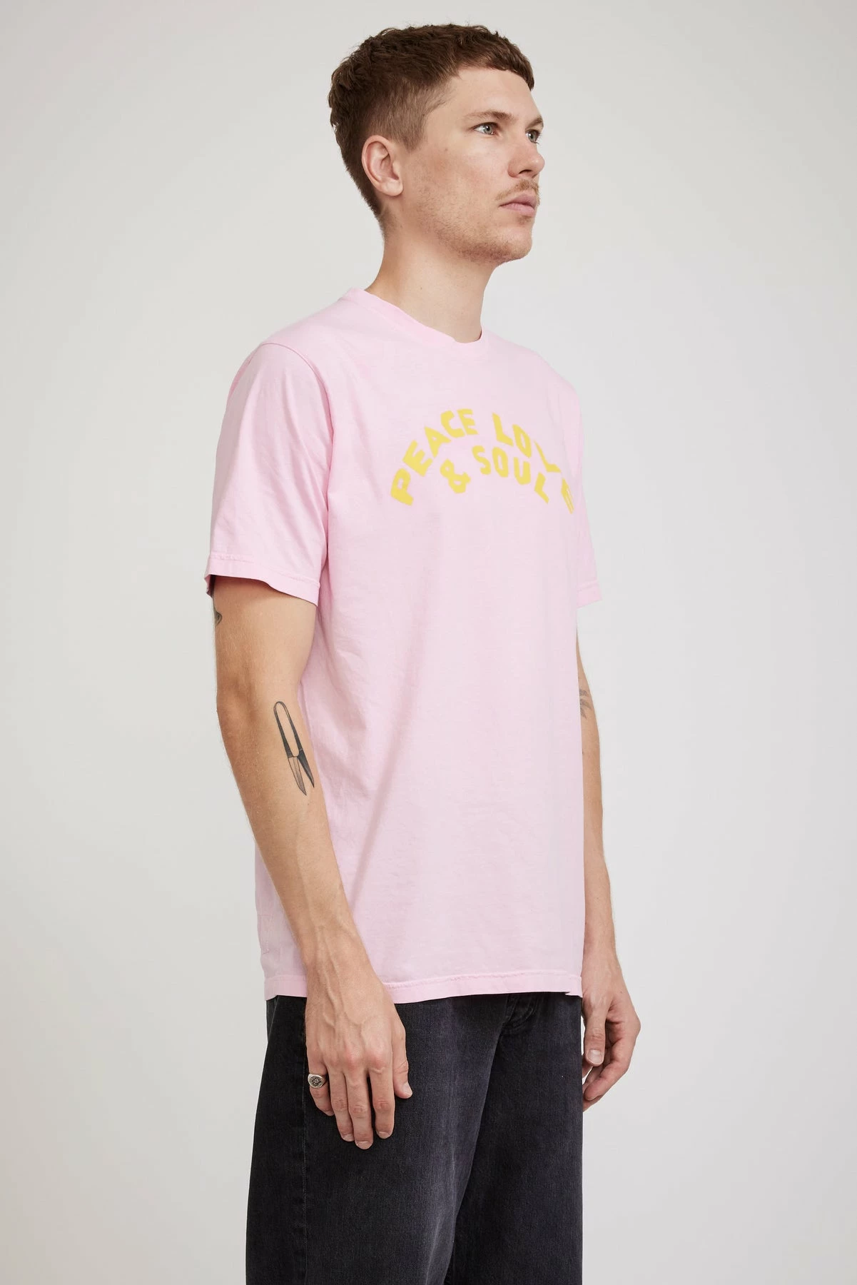 Print Tee Organic Jersey Pink - Image 3