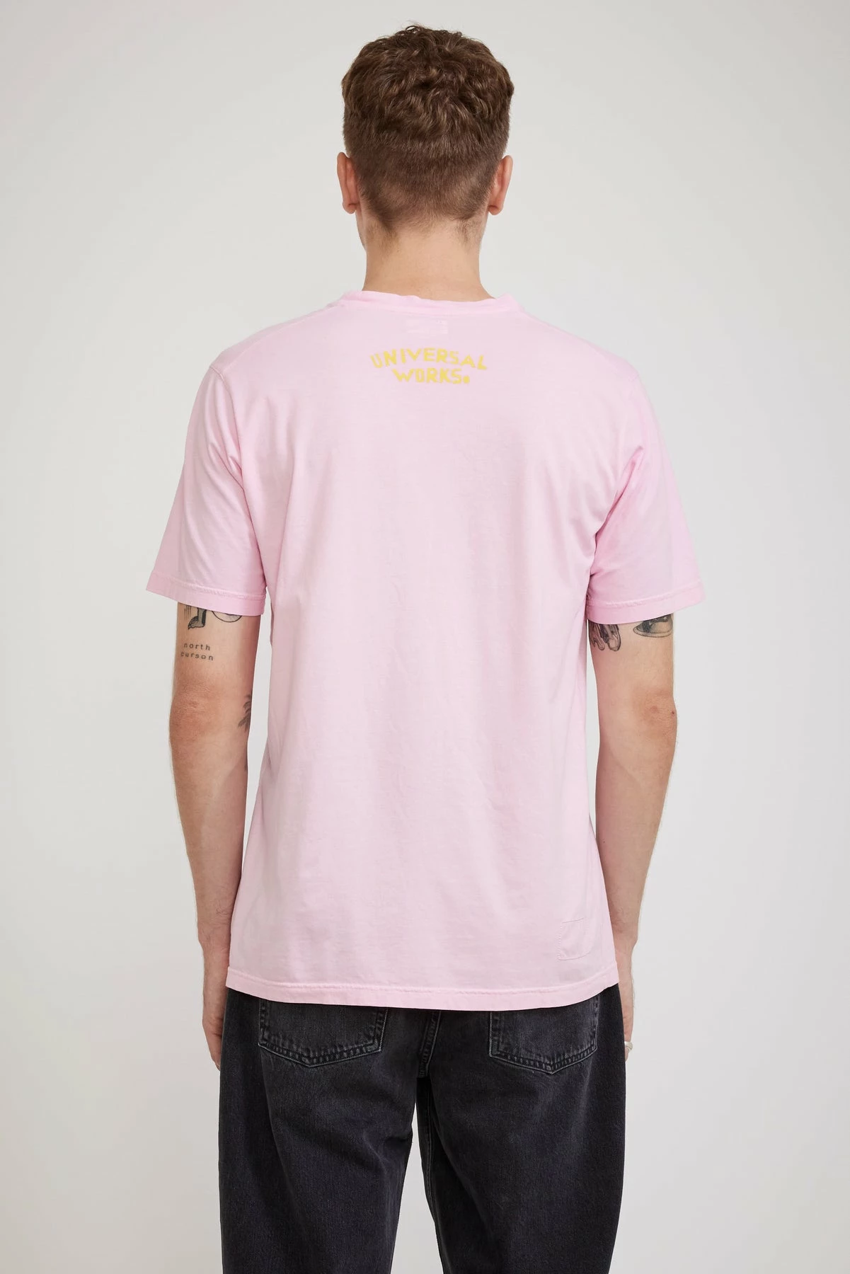 Print Tee Organic Jersey Pink - Image 4