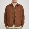 Travail Quilt Shirt Marl Twill Brown
