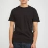 Crew Pocket T Shirt Black