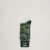Snowstorm Socks Green