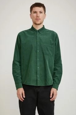 Dean Cord Shirt Green