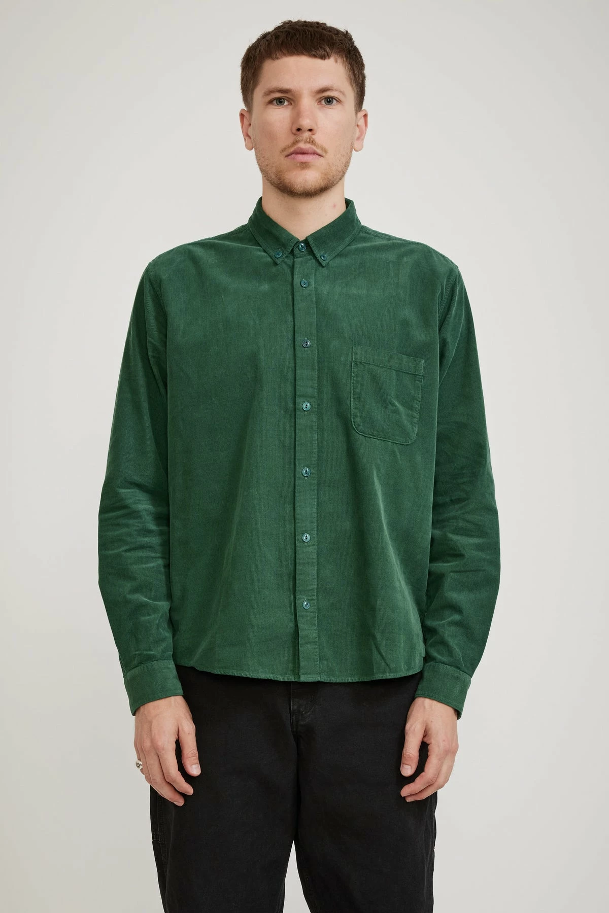 Dean Cord Shirt Green